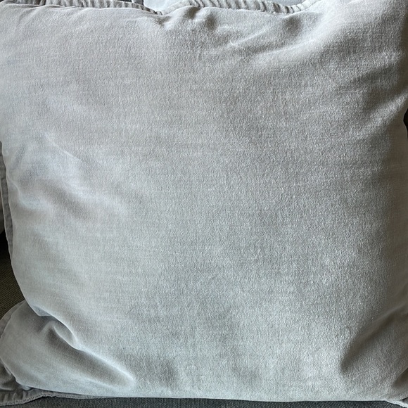 2 Grey Accent Pillows - Picture 2 of 2